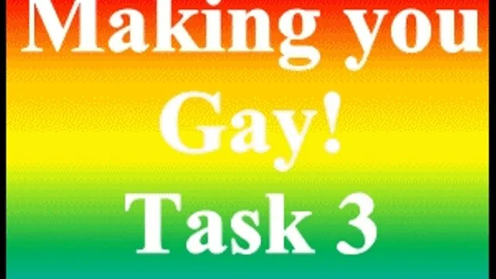 Making you Gay Task 3