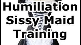 Humiliation Sissy Maid Training