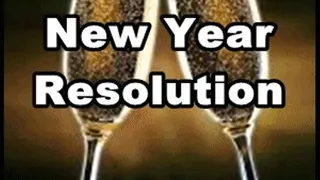 New Year Resolution Cocksucking