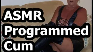 ASMR Programmed Cum Eating