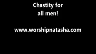 Chastity for all! men