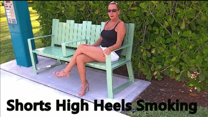 Shorts High Heels Smoking