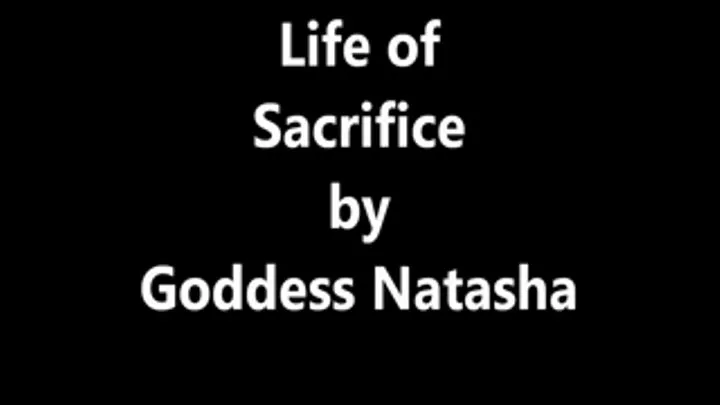 Life of Sacrifice