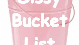 Sissy Bucket List Goddess Natasha