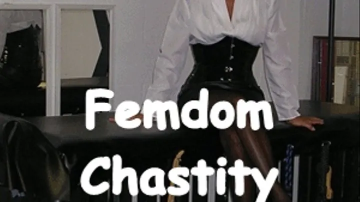 Femdom Chastity slave