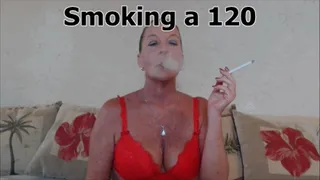 Silent Smoking a 120 Cigarette XHD