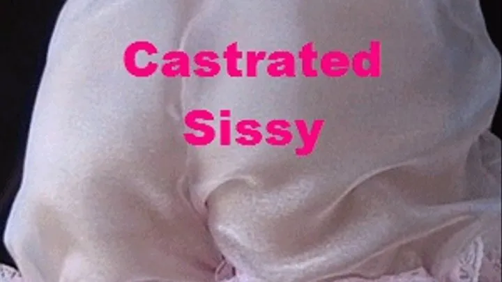 Castrated Sissy