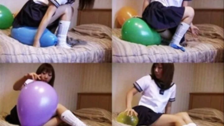 Balloon Bursting Afternoon For Naughty Schoolgirl - YUD-048