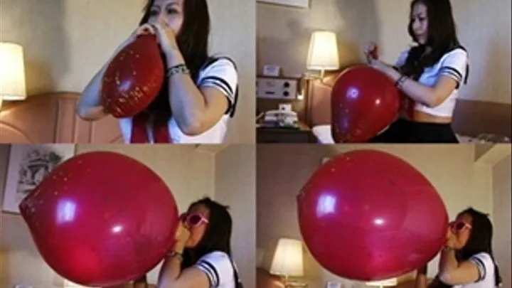 Schoolgirl Attempts To Blow Gigantic Balloons - YUD-062 - Part 1 (Faster Download)