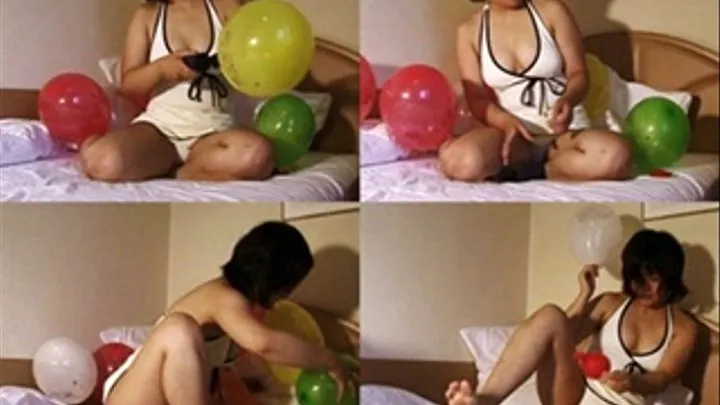 Pumping Air To Inflate Colorful Balloons!!! - YUD-067 - Part 2 (Faster Download)