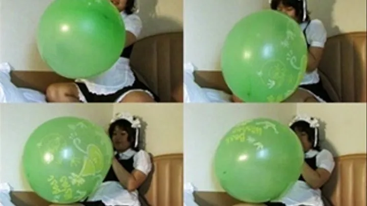 Maid's Big Balloon Blowing Break - YUD-065 - Part 2 (Faster Download)