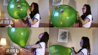 Schoolgirl Attempts To Blow Gigantic Balloons - YUD-062 - Part 4 (Faster Download)