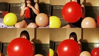 An Attempt To Pop A Newly Blown Huge Balloon - YUD-026 - Part 1 (Faster Download)