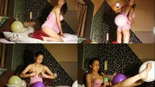 Naughty Lady Stuffs Self With Balloons - YUD-024 - Part 3 (Faster Download)