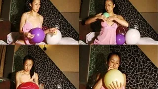 Naughty Lady Stuffs Self With Balloons - YUD-024 - Part 1 (Faster Download)