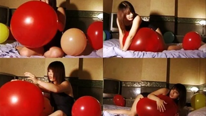 An Attempt To Pop A Newly Blown Huge Balloon - YUD-026 - Part 2