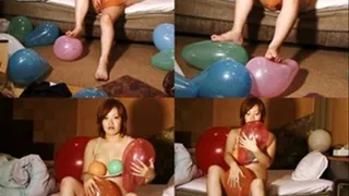 Making Her Tits Bigger With Balloons - YUD-040