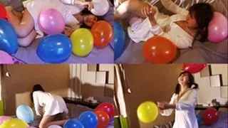 Glam Mistress Becomes Playful With Balloons - YUD-043 - Part 1 (Faster Download)