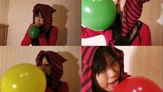 Little Red Horny Balloon Licker! - YUD-050