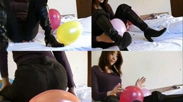 Mistress Gets To Pop Balloon... In Different Ways! - YUD-057 - Full version