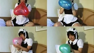 Nanny Blows Balloons On Duty - YUD-065