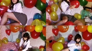 It's A BED FULL OF BALLOONS With A Mistress Lying On It! - YUD-012 - Part 1 (Faster Download)