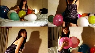 Naughty Japanese Mistress Plays And Pops Balloons UNDER HER PUSSY!- YUD-018 - Full version