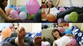 Horny Gal Becomes Seductive With Balloons! - YUD-014 - Part 1 (Faster Download)