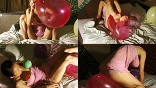 Naughty Japanese Mistress Is Horny Over Balloons - YUD-024 - Part 4 (Faster Download)