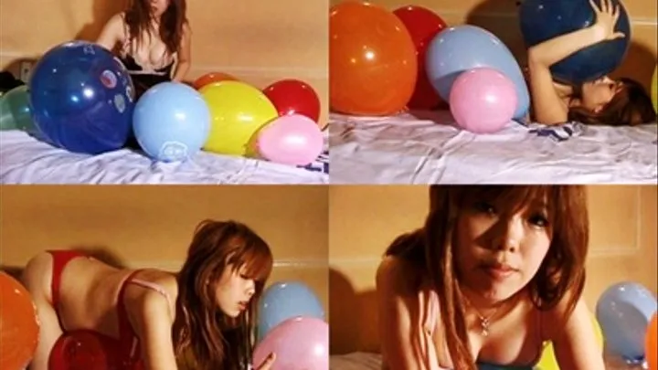 Horniness Strikes As Balloons Rub Her Skin! - YUD-021 - Full version