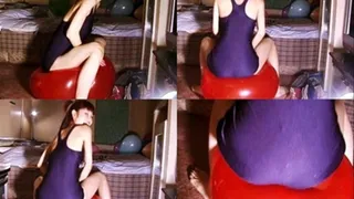 She has blown the biggest balloon & now she's set to pop it! - YUD-020 - Part 3