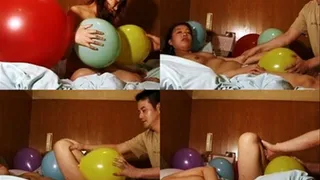 Pleasured By Balloons, Fucked By A Man - YUD-030 - Part 1