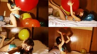 Sexy Lady Becomes Playful With Balloons Around Her - YUD-039 - Part 1 (Faster Download)