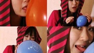 Seductive Balloon Blowing & Licking - YUD-050 - Part 2