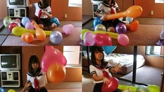 Schoolgirl Balloon Play - YUD-006