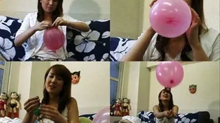 Boredom Strikes! Blowing & Popping Balloons Is The Key! - YUD-014 - Full version