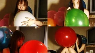 Blowing Her BIGGEST Balloons Yet - YUD-019 - Full version