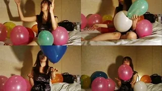 Hot Girl's Balloon Blowing Day! - YUD-018 - Part 4