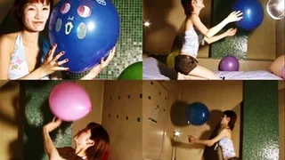 Balloons Are Blown And Turned Into A Ball! - YUD-020 - Part 4