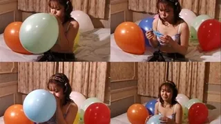 Mistress' Balloon Blowing Session - YUD-027 - Part 3