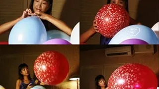 Pumping & Blowing Balloons All For Fun & Pleasure - YUD-032 - Part 2 (Faster Download)