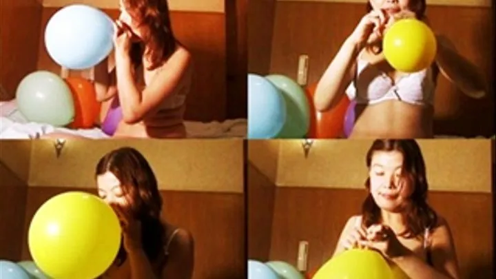 Here's A Sexy Way To Blow Balloons! - YUD-031 - Part 5 (Faster Download)