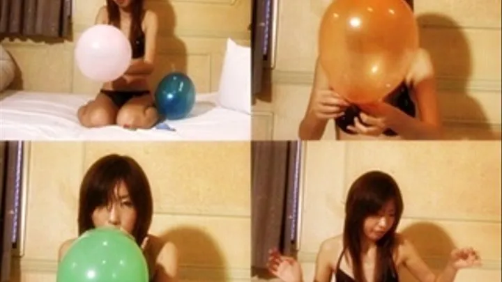 Bikini Clad Gal Blow Up Balloons - YUD-036 - Part 2 (Faster Download)