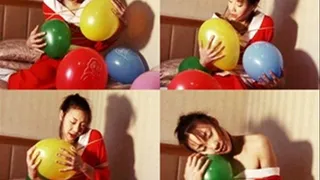 Rope Bound While Being Horny With Balloons - YUD-058 - Part 1 (Faster Download)