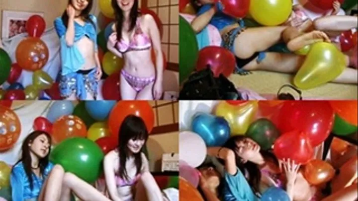 Pretty Playful Ladies Surrounded With Balloons - YUD-012 - Part 1 (Faster Download)