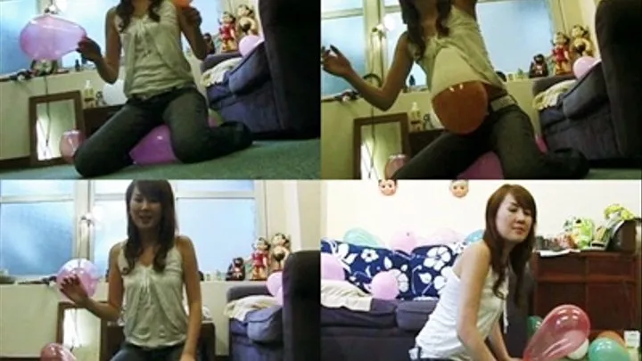 Balloon Popping Session With A Pretty Lady - YUD-014 - Part 2