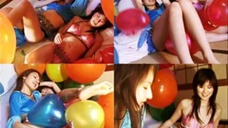 Pretty Playful Ladies Surrounded With Balloons - YUD-012 - Part 3 (Faster Download)