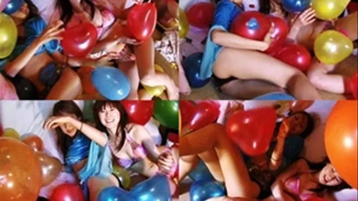 Pretty Playful Ladies Surrounded With Balloons - YUD-012 - Part 2 (Faster Download)