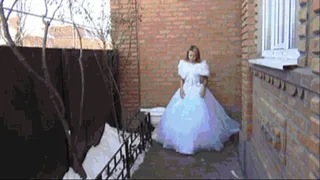 Look under my wedding dress (Teases You)b