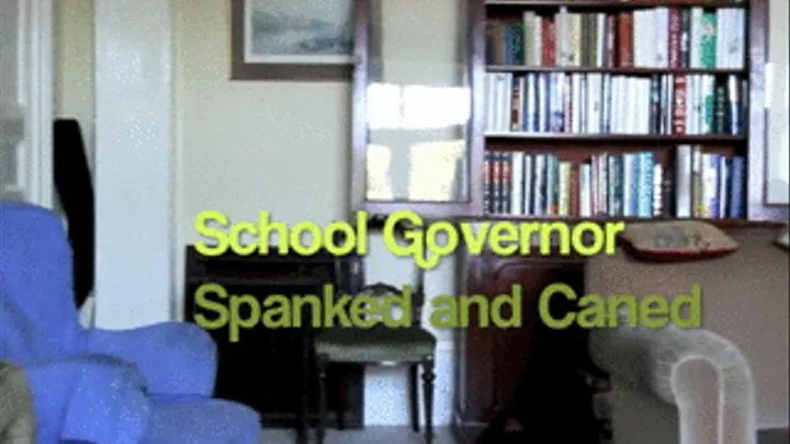 Headmistress & teacher spank a Governor